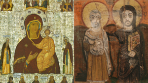 The differences between russian and coptic icons